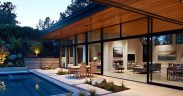 Klopf Architecture - Glass Wall House - pool