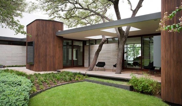 Modern house - Wilmington Gordon architects - exterior back