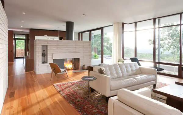 Modern house - Wilmington Gordon architects - living room