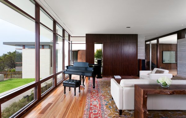 Modern house - Wilmington Gordon architects - living room