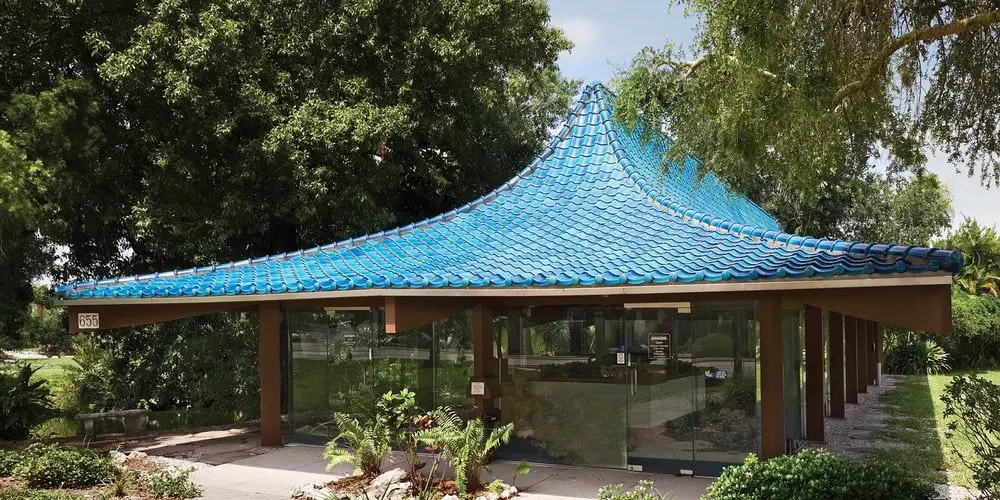 blue pagoda - sarasota modern