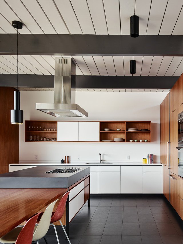 Eichler house renovatiom - Michael Hennessey - kitchen