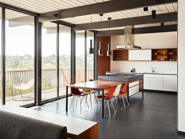 Eichler house renovatiom - Michael Hennessey - kitchen