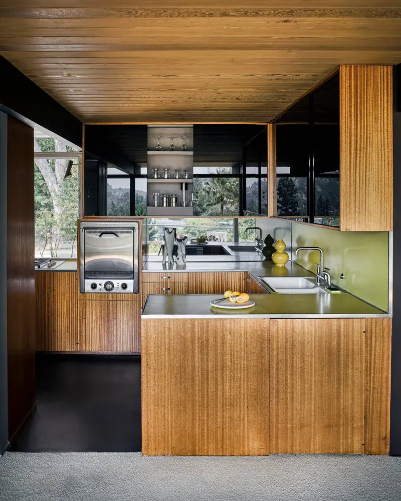 Richard Neutra Hailey Residence - mid-century house - kitchen