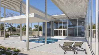 Paul Rudolph - Umbrella mid-century house - pool