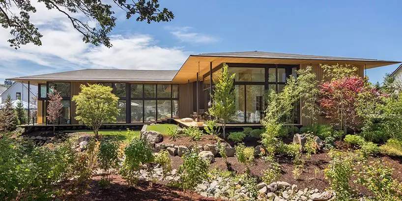 contemporary home - kengo-kuma-suteki-home-portland-oregon- exterior front