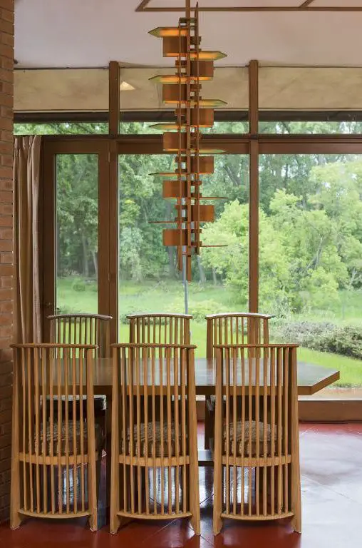 Frank Lloyd Writght - Olfelts Residence - dining area