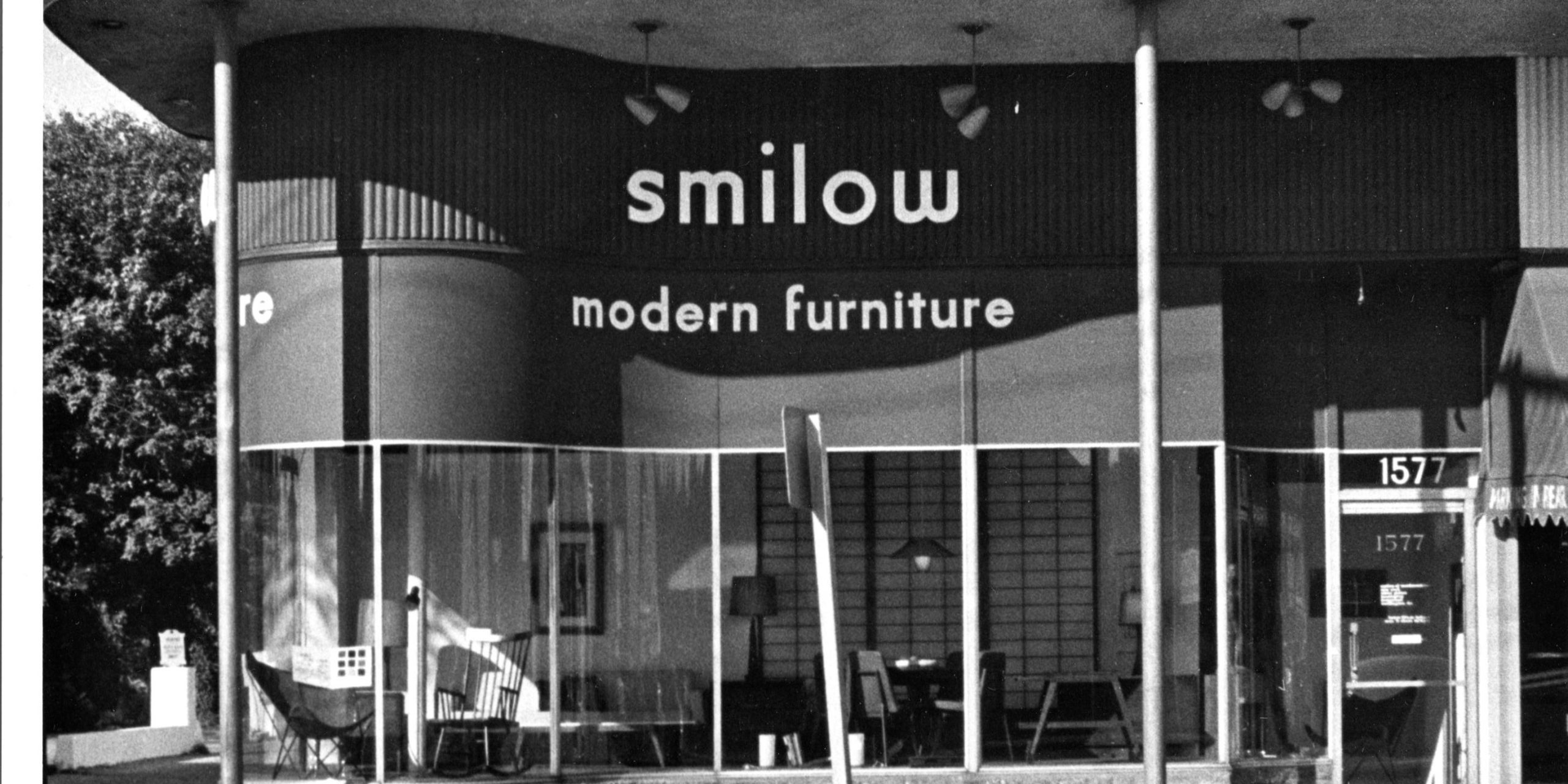 Mel Smilow - outside store