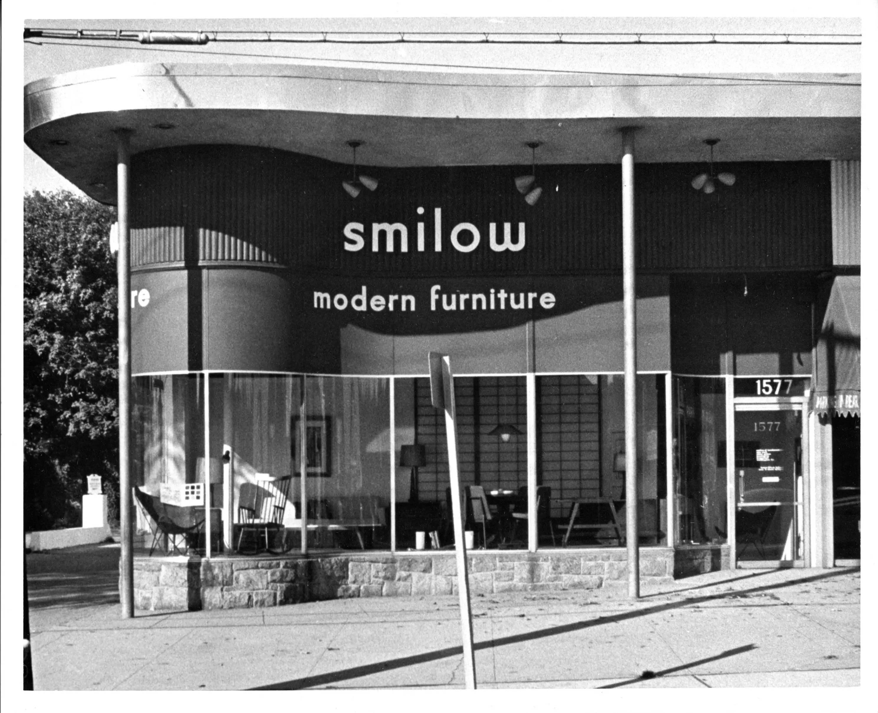 Mel Smilow - outside store