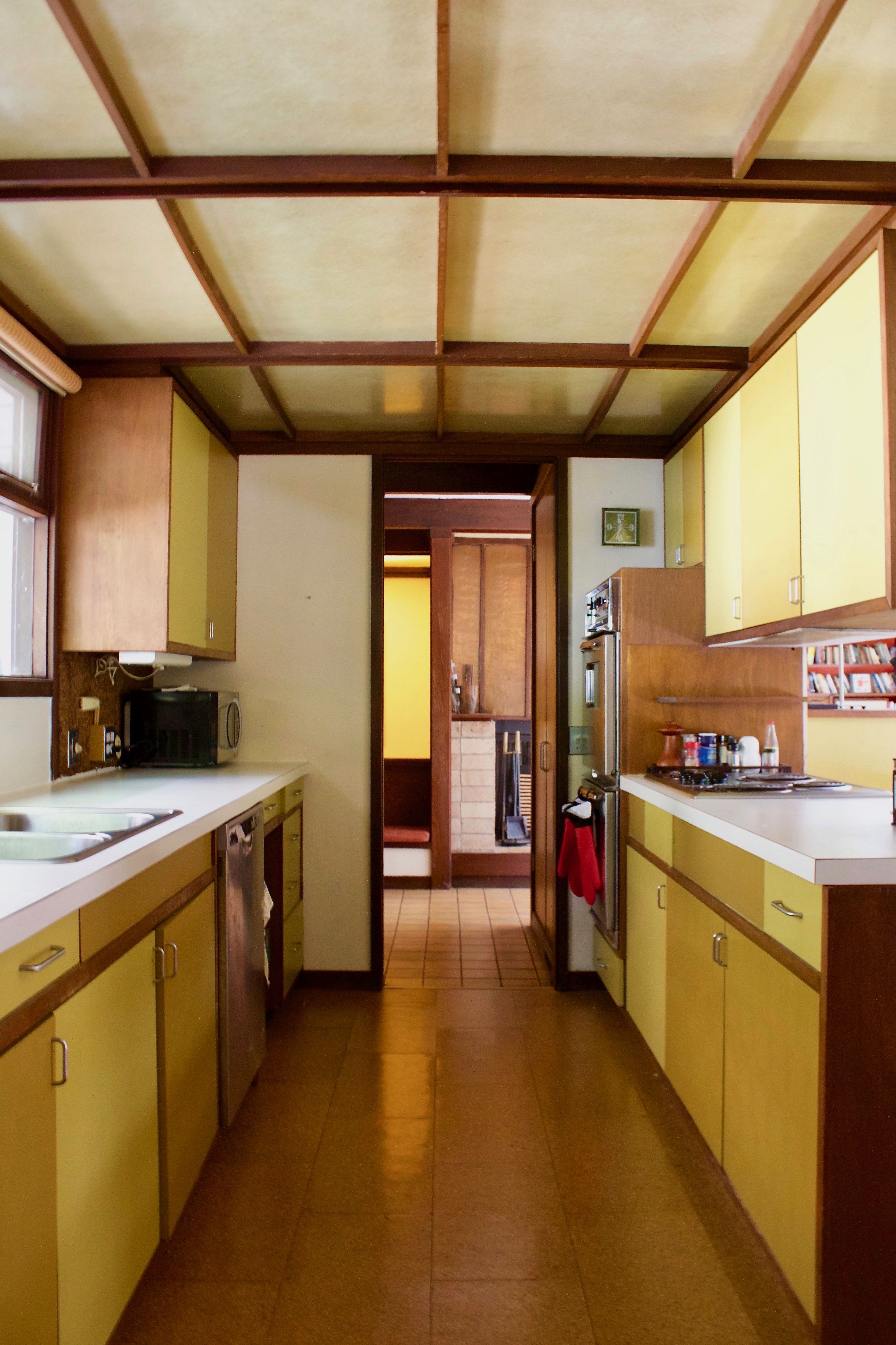 Tim Hills mid-century House - Kalamazoo - kitchen