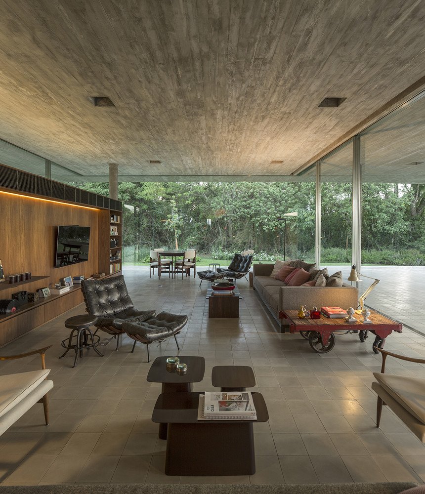 Brazilian modernism - mk27 casa redux fernando guerra - living room
