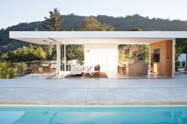 turner residence - jensen architects - pool sunset