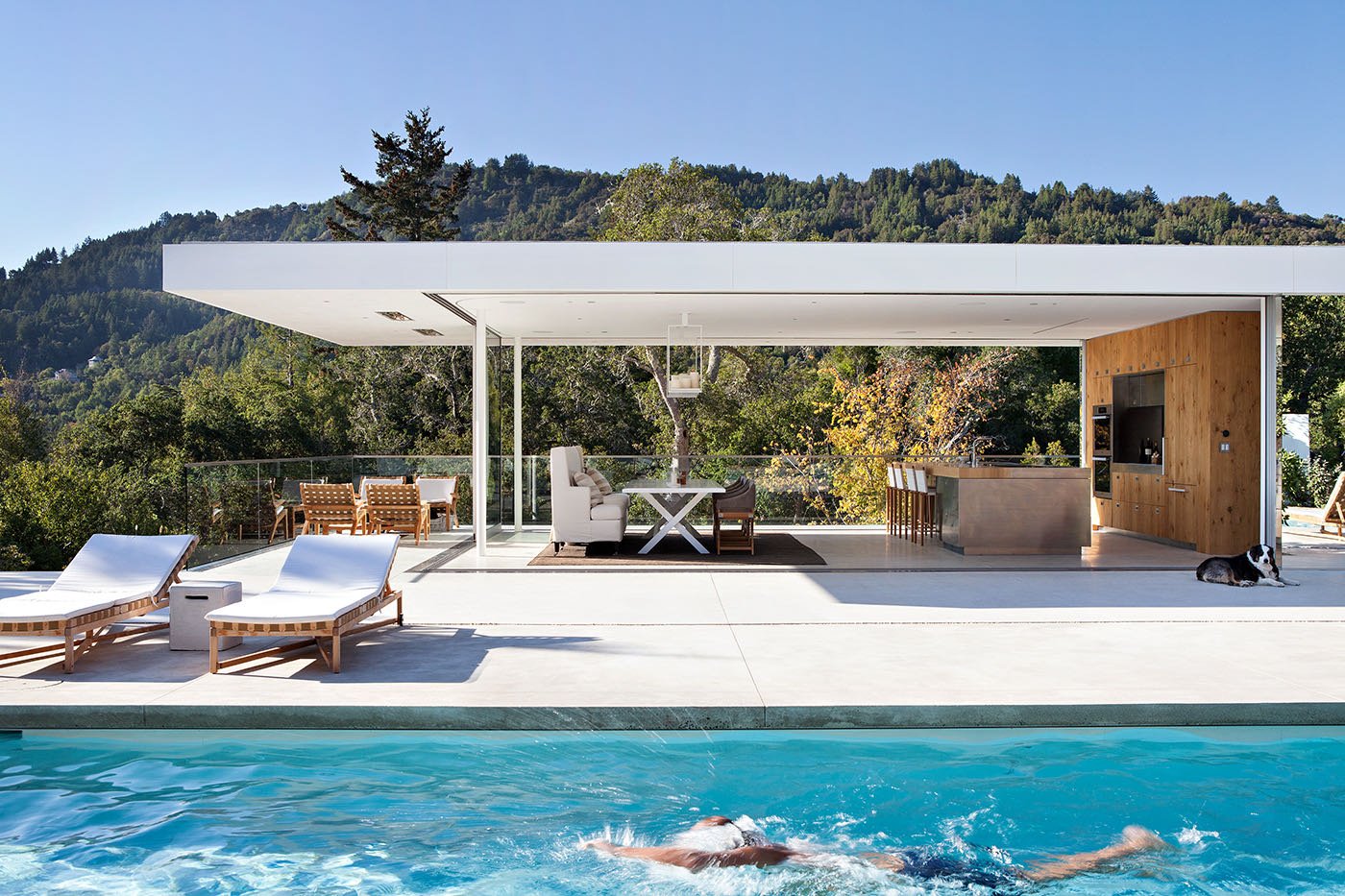 turner residence - jensen architects - pool
