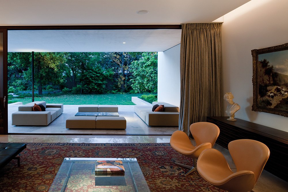 57studio - contemporary FLD house - living room