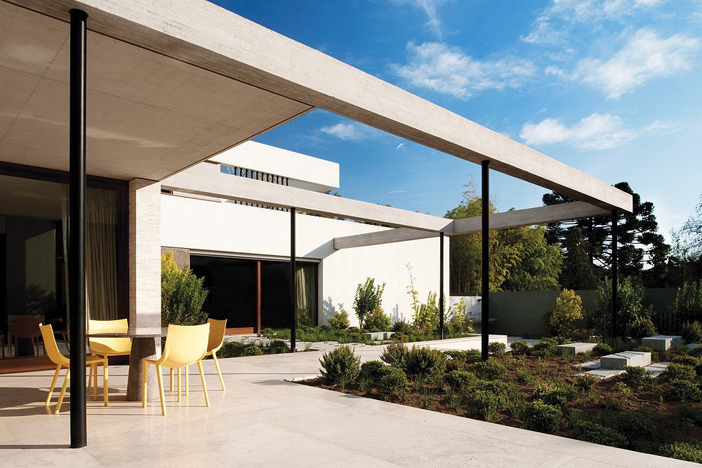 57studio - contemporary FLD house - exterior patio