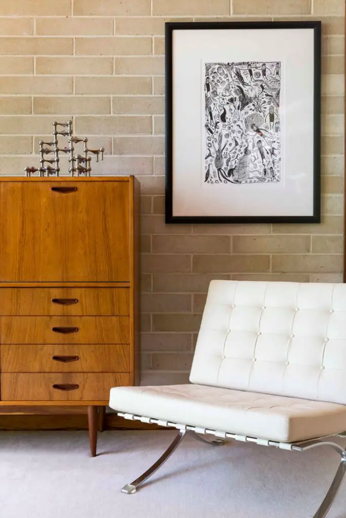 Canberra Home Revamped with MidCentury Furniture and Fabrics Mid