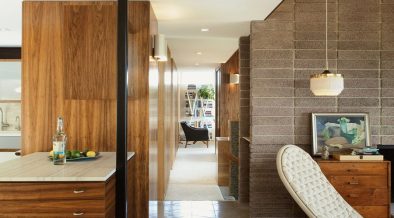 mid-century house renovation - The Archers - Hill House V - living room