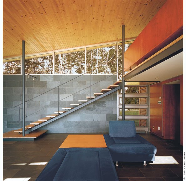Contemporary Modern House Minton Hill - interior living room