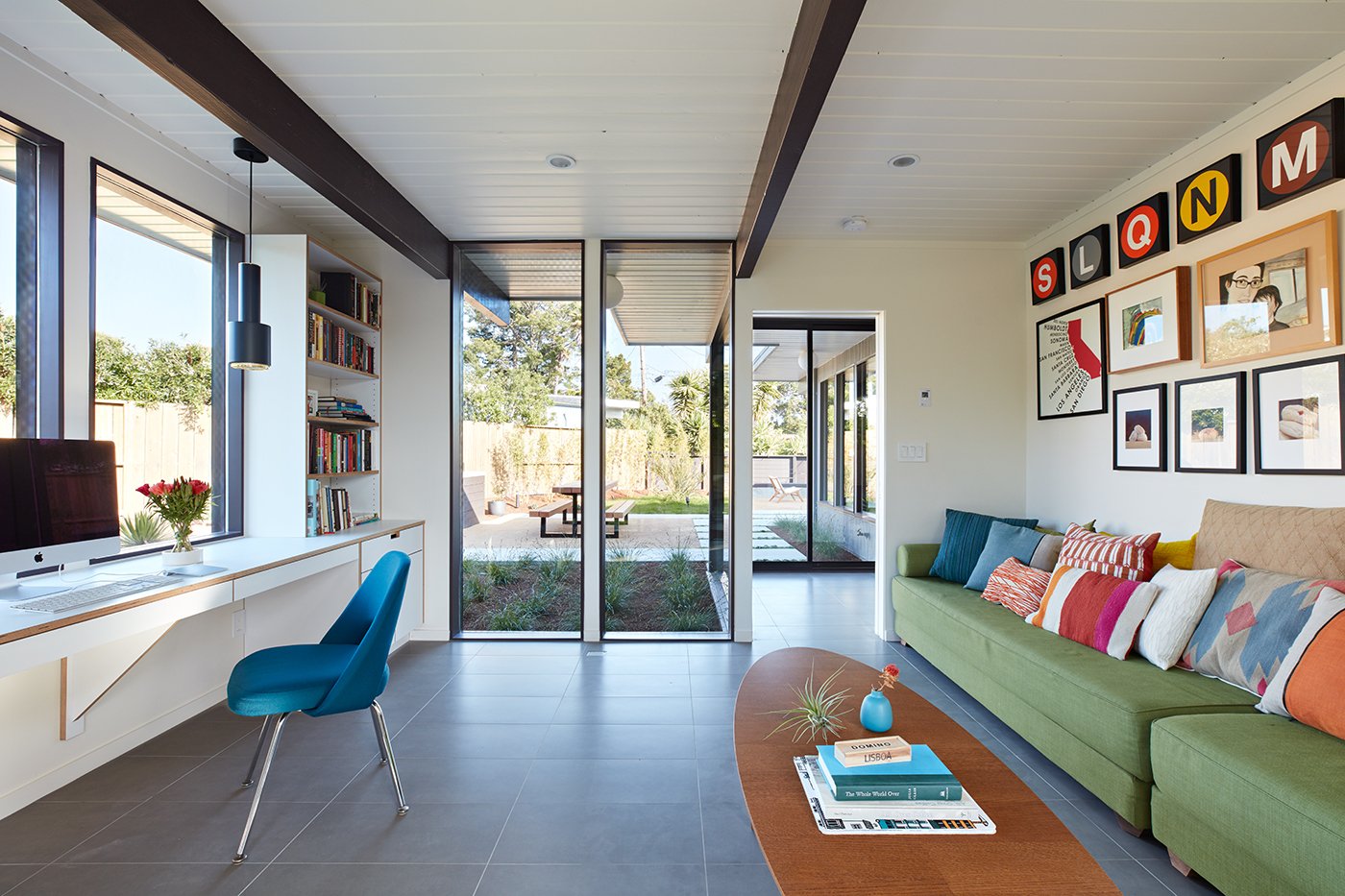 Eichler house in San Mateo Highlands - Klopf architecture - studio