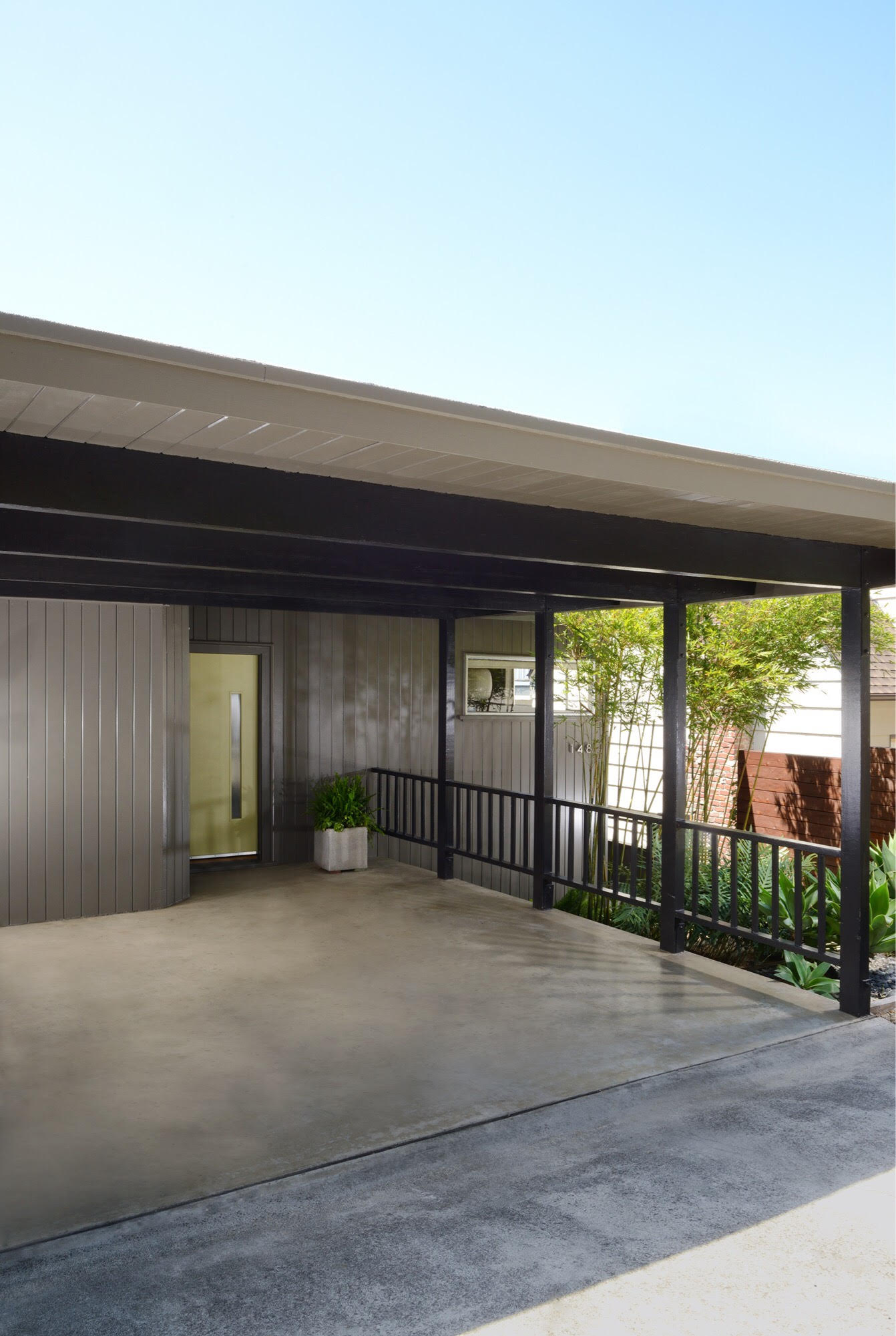 mid-century home in kensington, ca - dan chavkin - carport