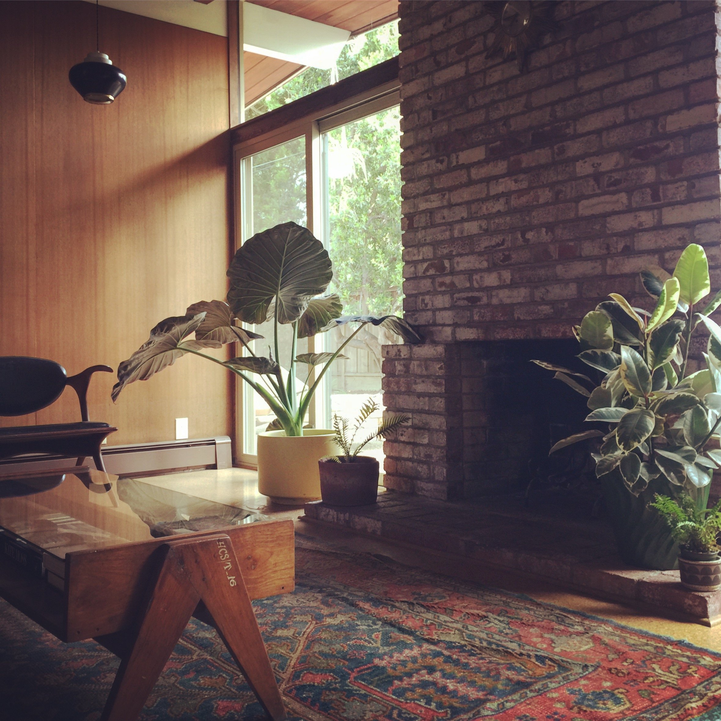 Amy Keeler - Eichler House in Palo Alto - interview - living room