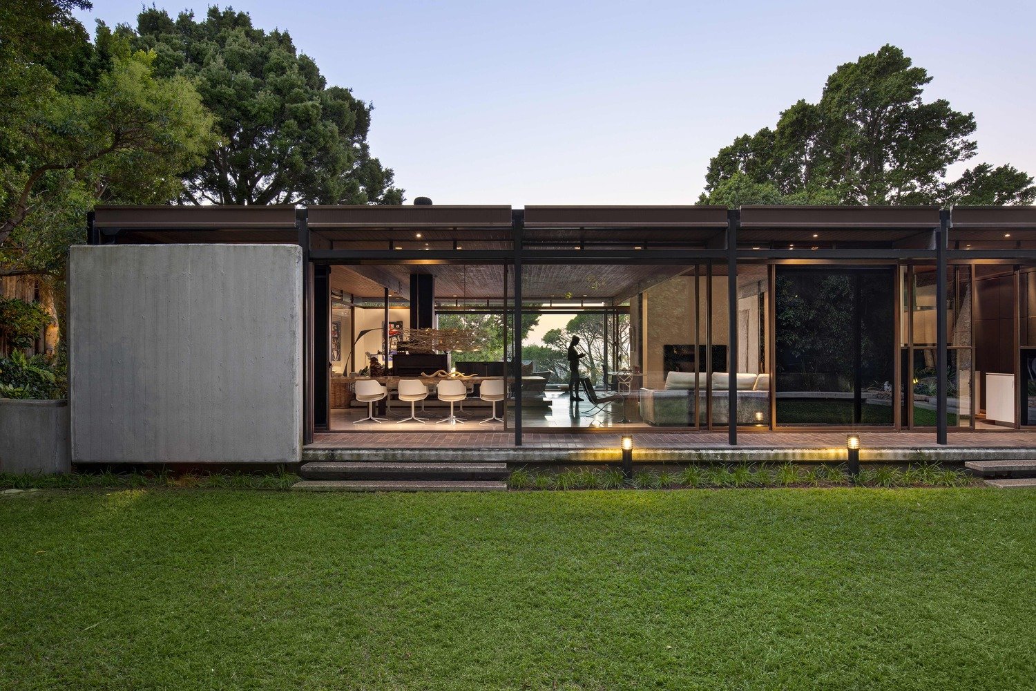 Renovated Mid-Century Home in Cape Town by SAOTA - exterior back