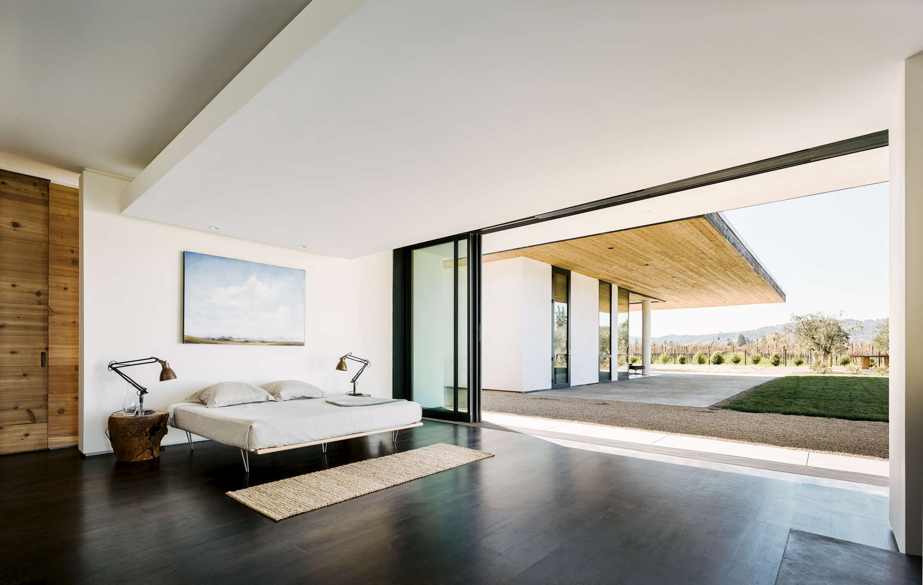 Jorgensen Design - Oak Knoll contemporary Residence - bedroom