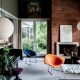 mid-century house by Leo Hafner - Lake Zug, Switzerland - living room