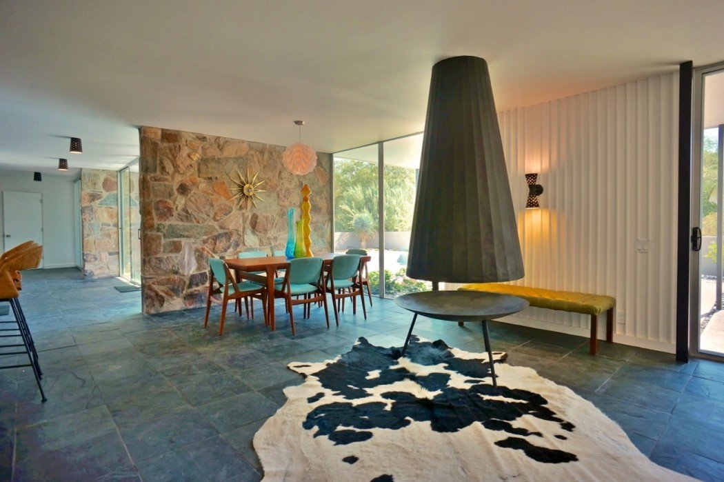 Mid-century in Arizona by Alfred Newman Beadle - living room