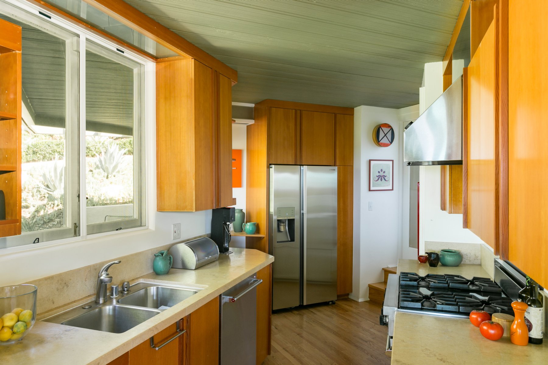 Rudolph Schindler - roxy roth residence - kitchen