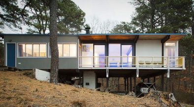 mid-century Weidlinger House by Paul Weidlinger - exterior