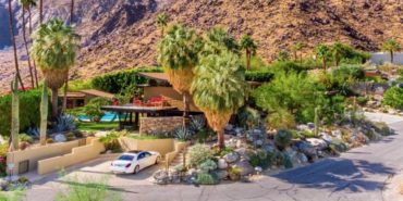 Alexander House - Palms Springs - mid-century house - exterior view