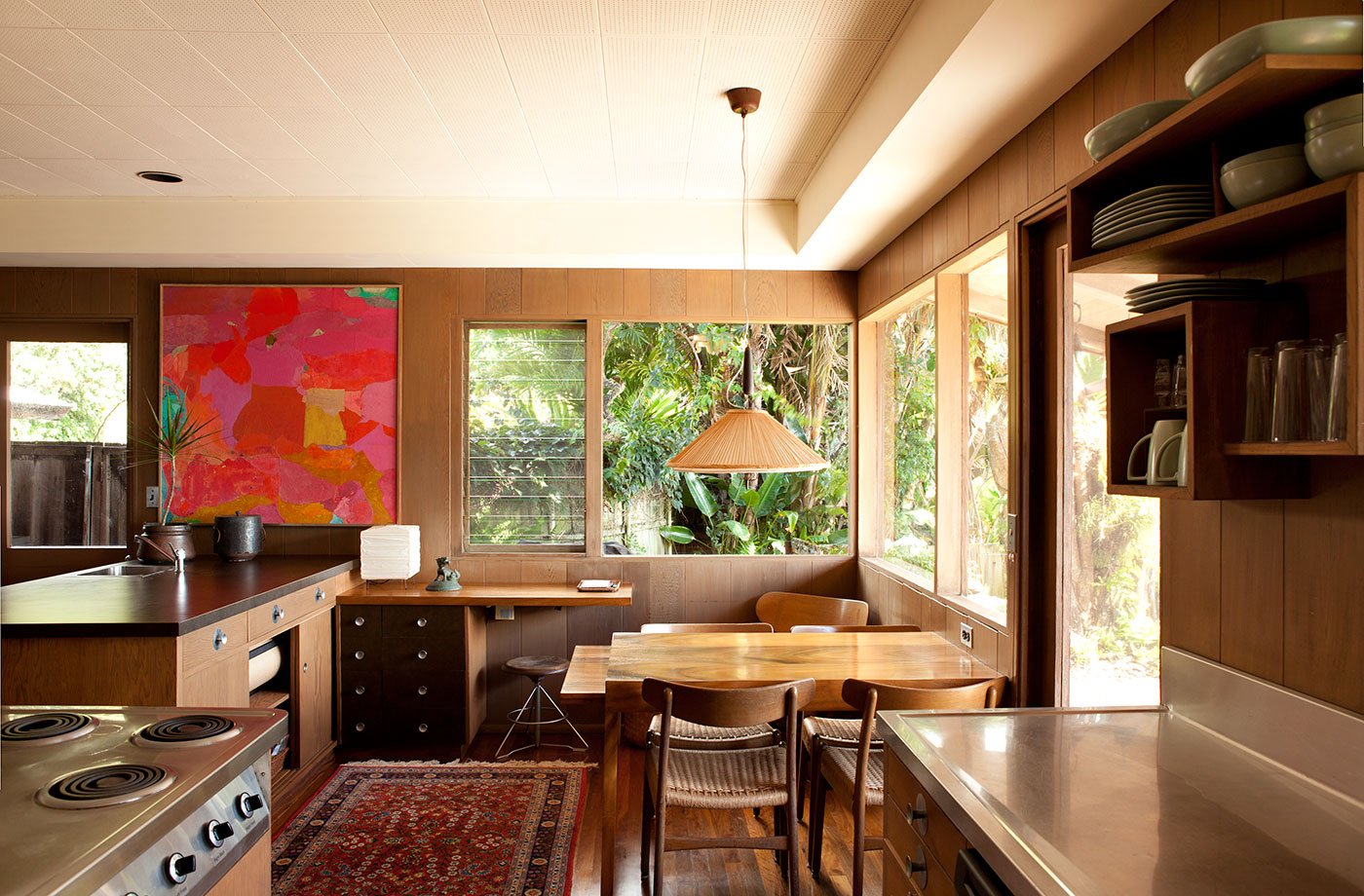 Liljestrand House - Honolulu, Hawaii - Vladimir Ossipoff - kitchen