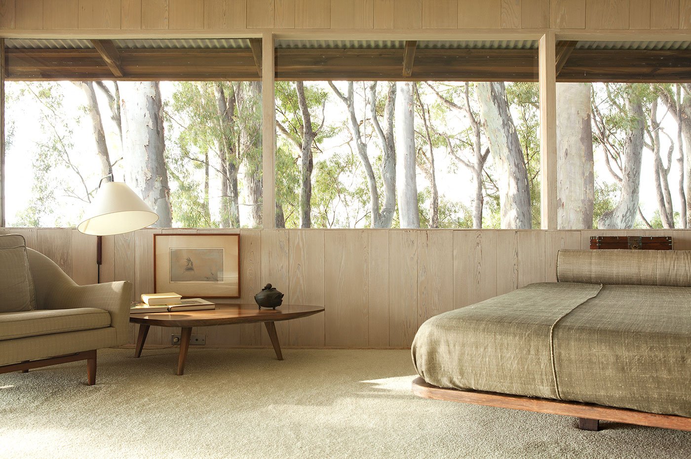 Liljestrand House - Honolulu, Hawaii - Vladimir Ossipoff - bedroom