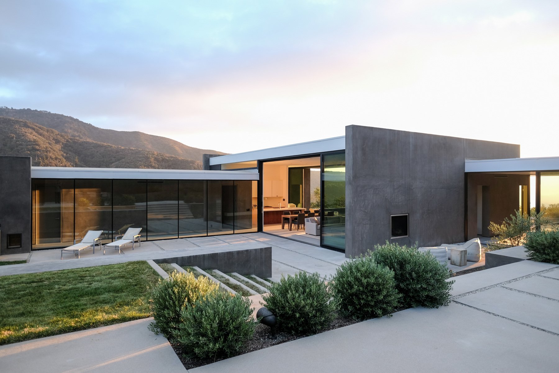 modernist contemporary house - Wild Lilac - walker workshop - exterior