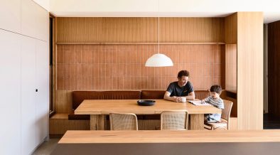 Brunswick House - Architect Rob Kennon - dining area