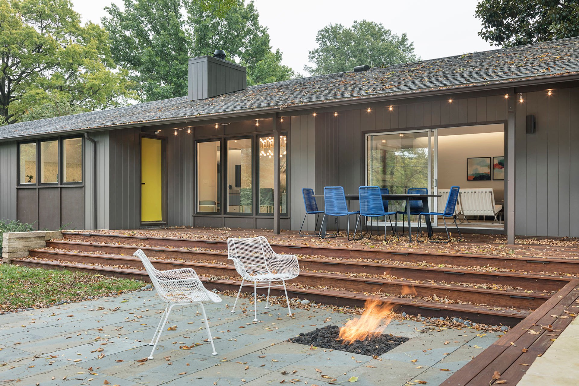 Forward ARchitecture - Wurster Residence - back terrace
