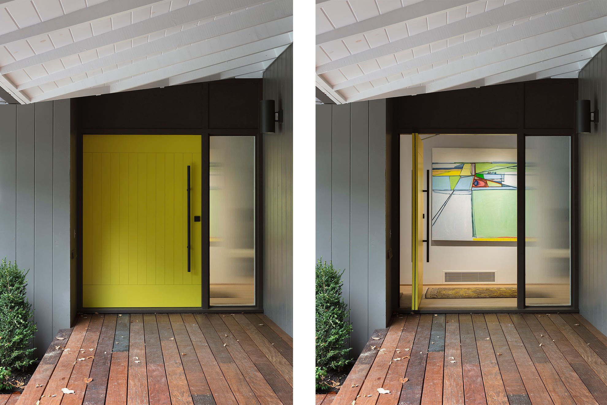 Forward ARchitecture - Wurster Residence - entrance door