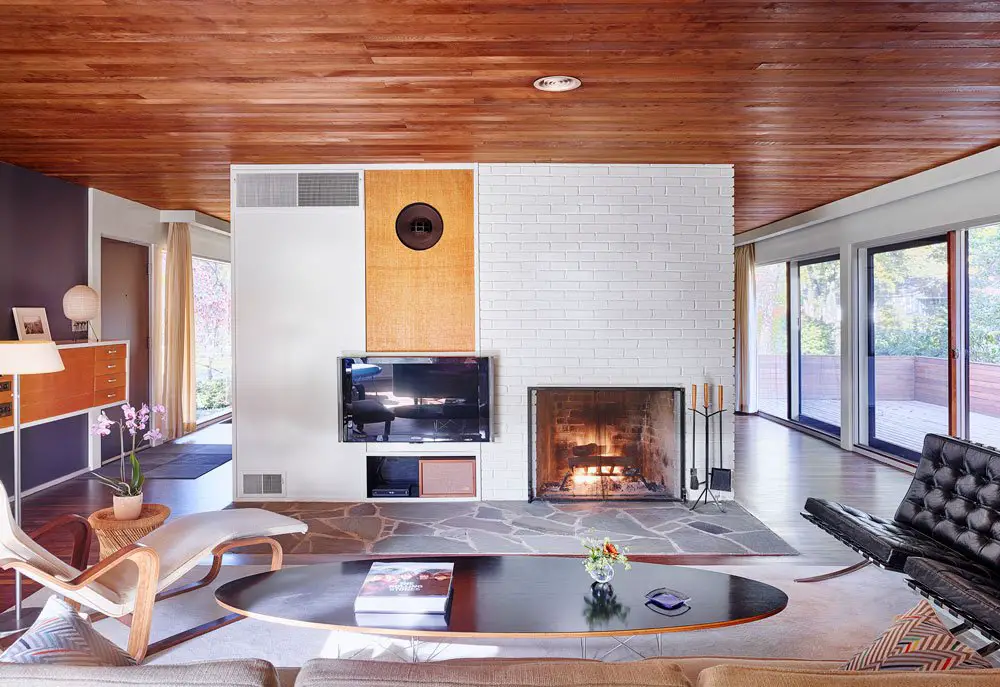 Marcel Breuer’s Snower House - Hufft renovation - living room