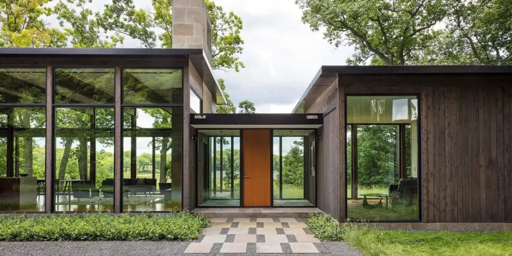 Disappears in the Landscape - exterior front
