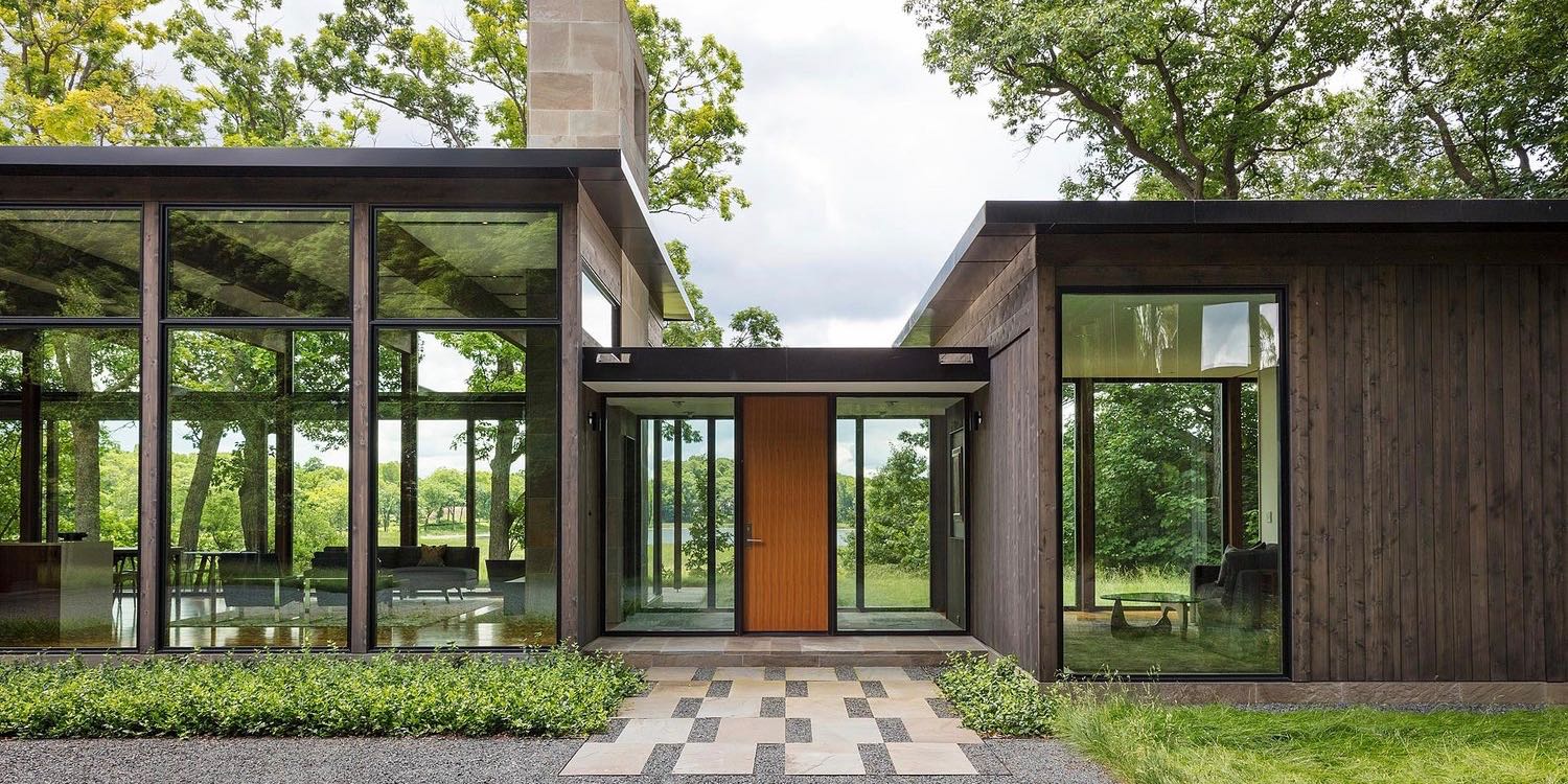 Disappears in the Landscape - exterior front