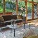 mid-century house in oxford - koch architects - living room