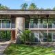mid-century house in Falls Village, CT - exterior front