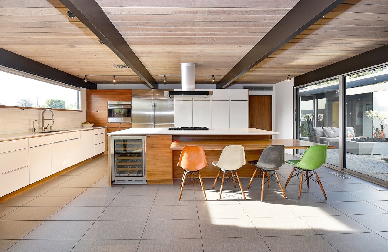 Eichler in Orange County - kitchen