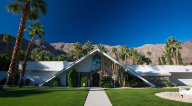 A-frame house by charles dubois in Palm Springs