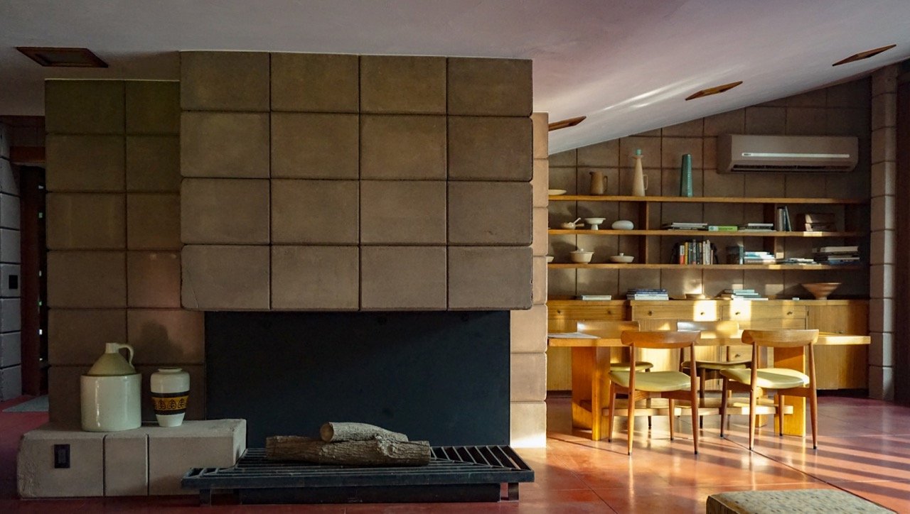 Frank Lloyd Wright - Eppstein House - Summer_dining room