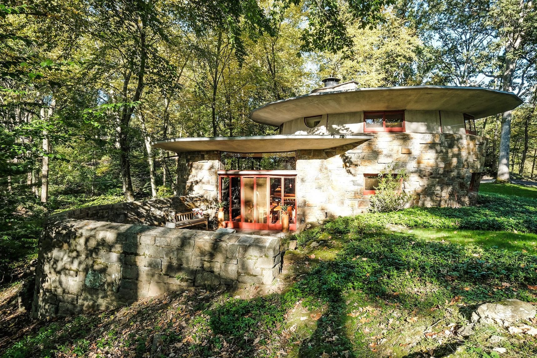 Frank Lloyd wright - sol Friedman house - exterior front