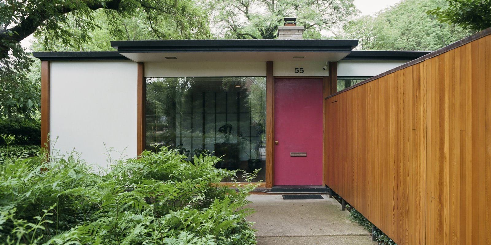 Alexander Girard residence In Michigan - Exterior front