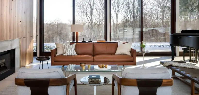 Modernist House North Penn - Living room