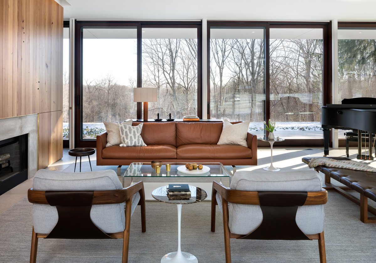 Modernist House North Penn - Living room